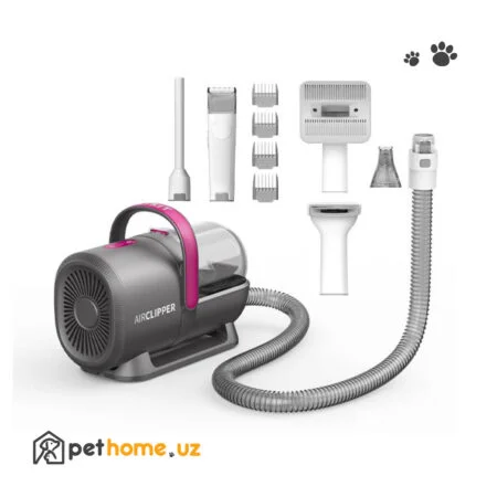 Груминг набор для стрижки кошек и собак 5 в 1 Petkit Airclipper