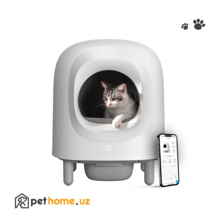Автоматический туалет для кошек Petree 3 wi-fi+коврик