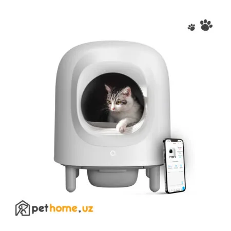 Автоматический туалет для кошек Petree 3 wi-fi+коврик